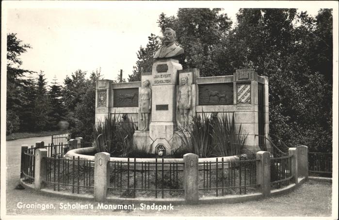 Groningen Scholtens Monument Stadspark