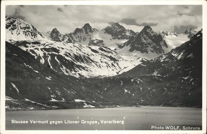 Vermuntstausee Litzner Gruppe