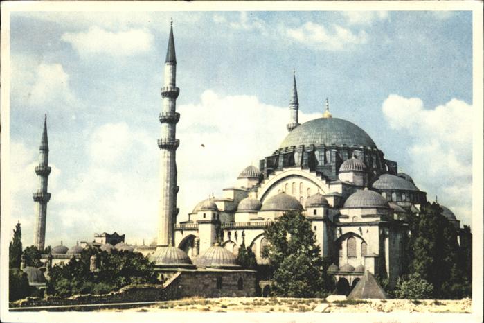 Istanbul Constantinopel Sueleymaniye Camil