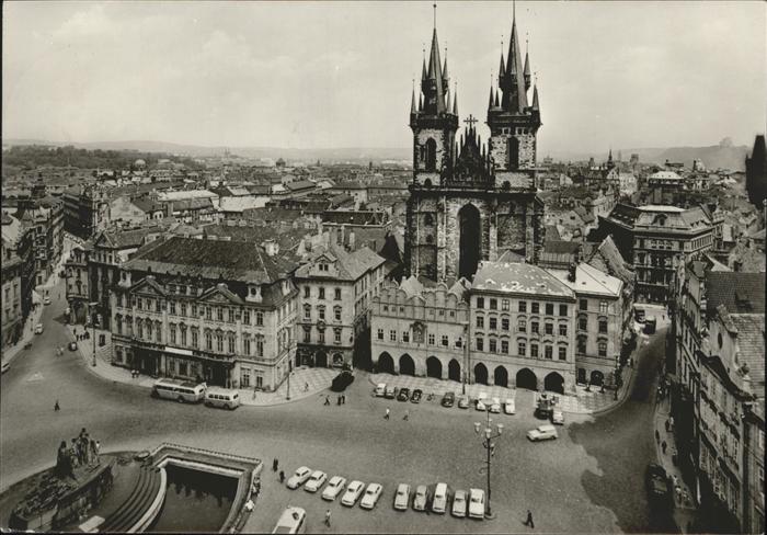 Prag Prahy Prague Altstaedter Ring Teyn Kirche