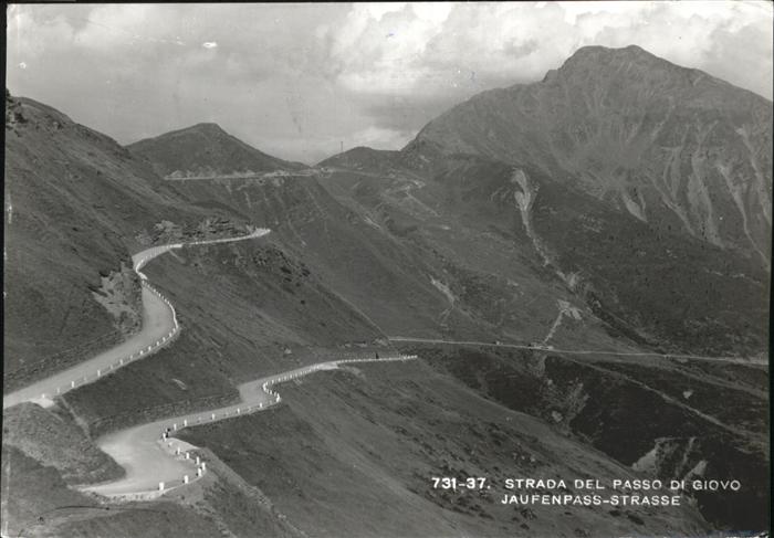 Passo del Giovo Jaufenpass Strada del Passo di Giovo