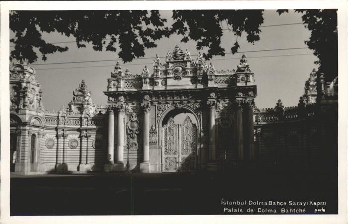 Istanbul Constantinopel Palais de Dolma Bahtche