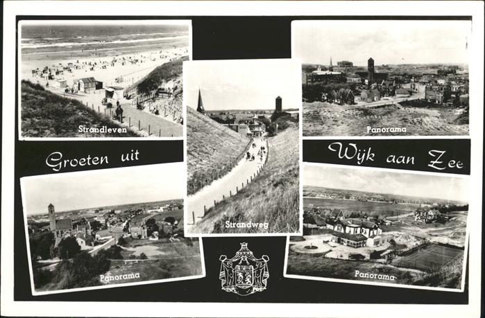 Wijk aan Zee Strand Panorama