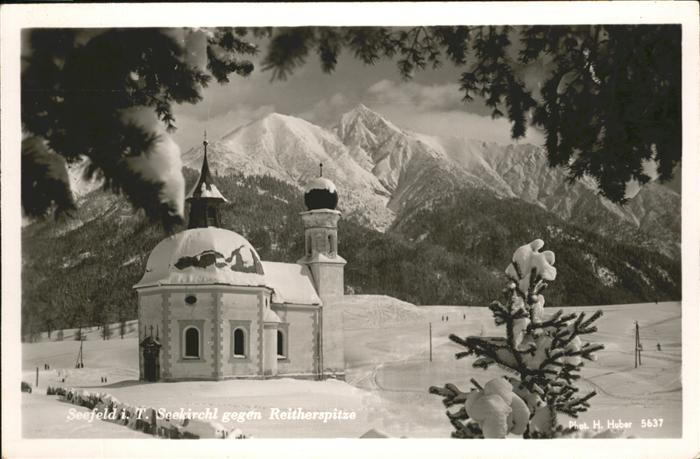Seefeld Tirol Seekirchl Reitherspitze