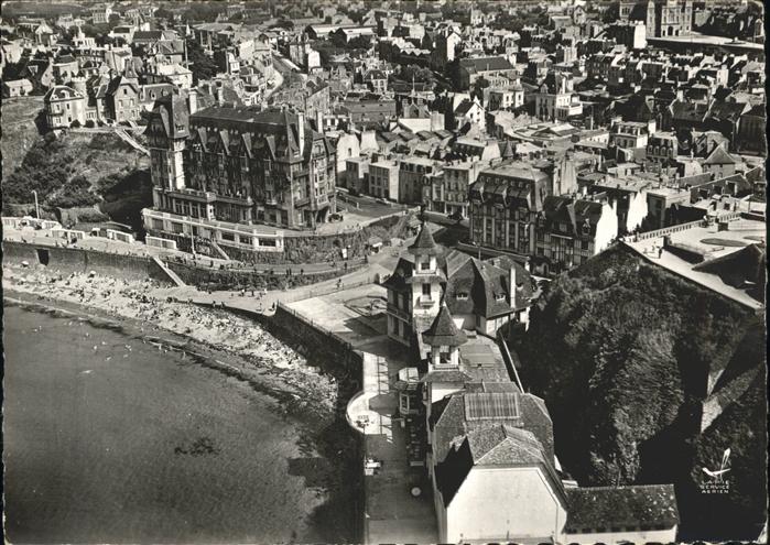 Granville Manche Fliegeraufnahme