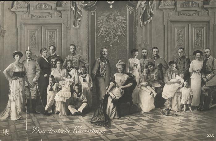 Adel Preussen Kaiserhaus Wilhelm II Kaiserin Auguste