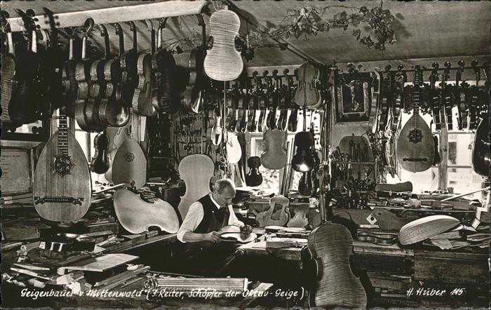 Geige Geigenbauer Mittenwald Handwerk