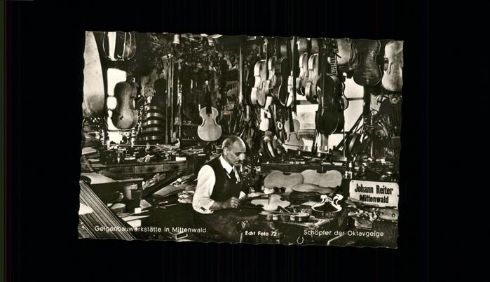 Geige Geigenbauwerkstätte Mittenwald Oktavgei