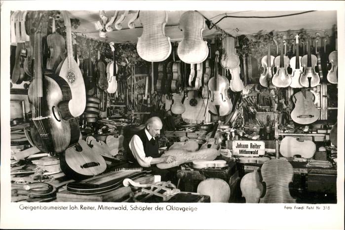 Geige Geigenbauwerkstätte Mittenwald Oktavgei