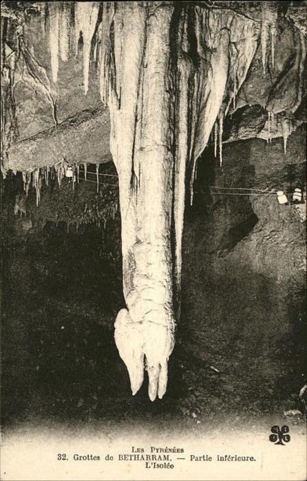 Hoehlen Caves Grottes Grottes de Betharram l'Isolee