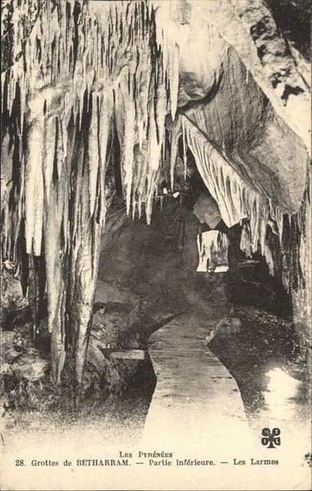 Hoehlen Caves Grottes Grottes de Betharram Tropfstein les Lar