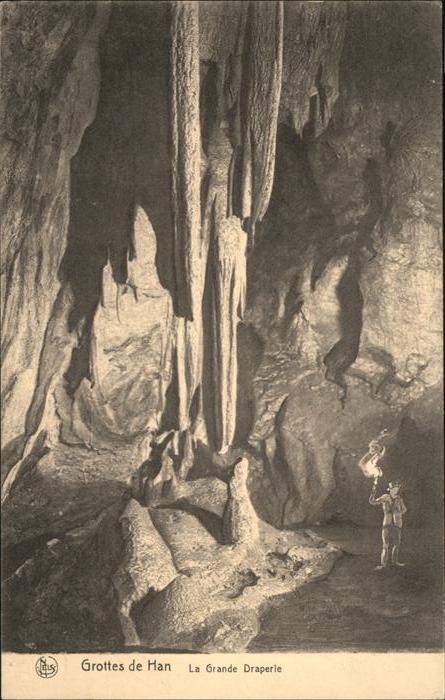 Hoehlen Caves Grottes Tropfstein Grottes de Han La Grande Dra