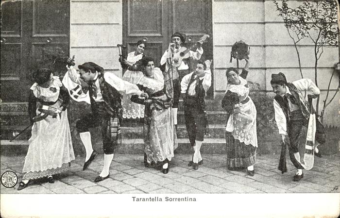 Trachten Tanz Tarantella Sorrentina