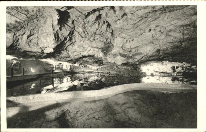 Hoehlen Caves Grottes Padirac le Lac des grands gours