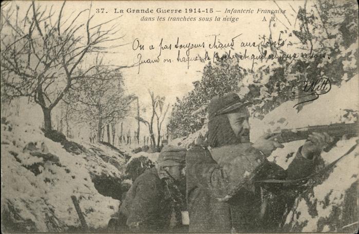 Militaria WK1 Infanterie Francaise Gewehr
