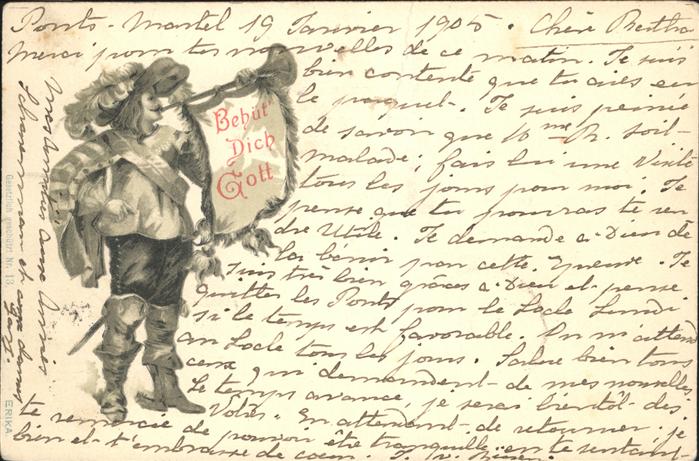 Trompeter Scheffel Behüt dich Gott!