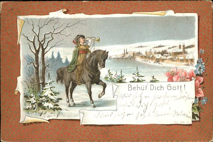 Trompeter Scheffel Behüt dich Gott!