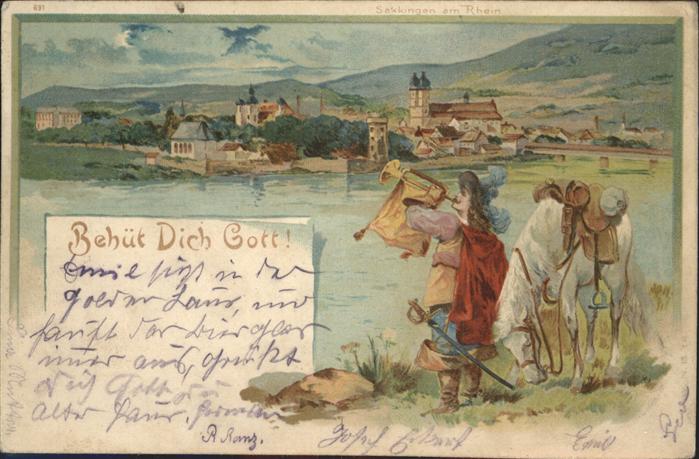 Trompeter Scheffel Behüt dich Gott!