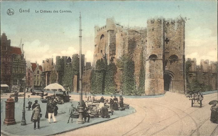 Gand Belgien Chateau des Comtes