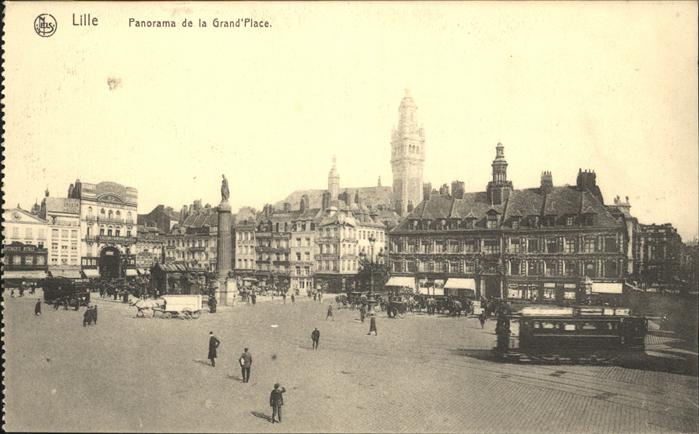 Lille Nord Panorama de la Grand Place