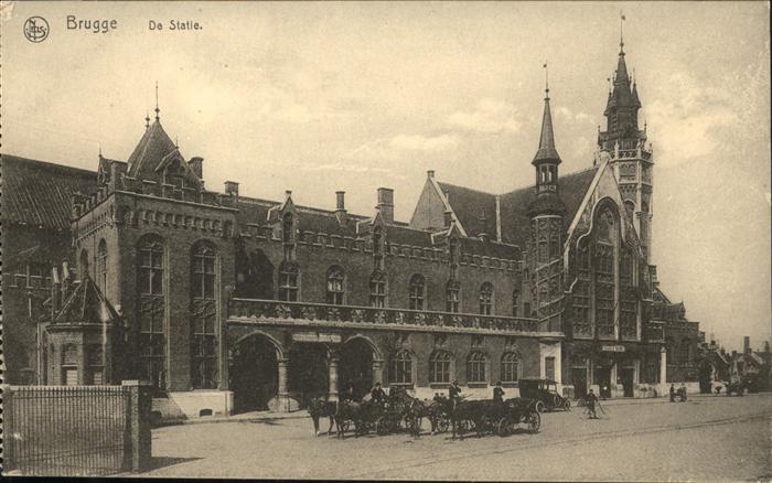BRUGGE Bruges Belgie De Statie