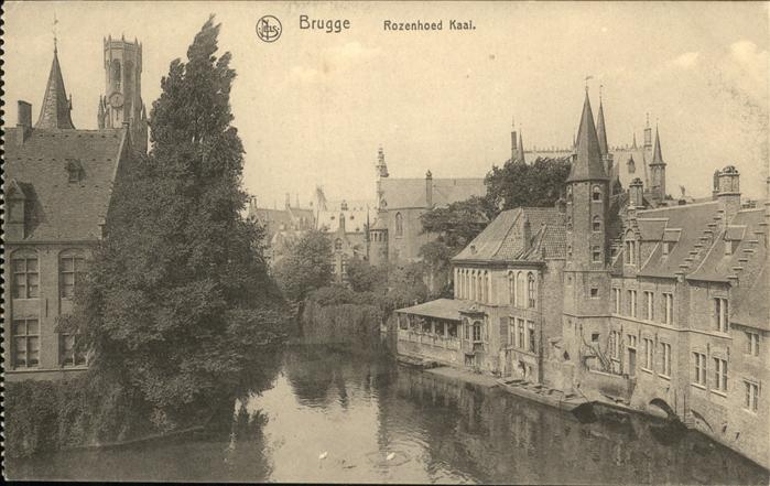 BRUGGE Bruges Belgie Rozenhoed Kaai