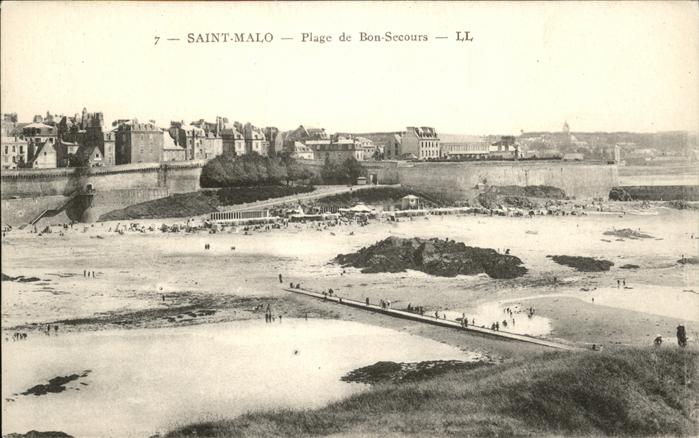 Saint-Malo 35 Plage de Bon Secours