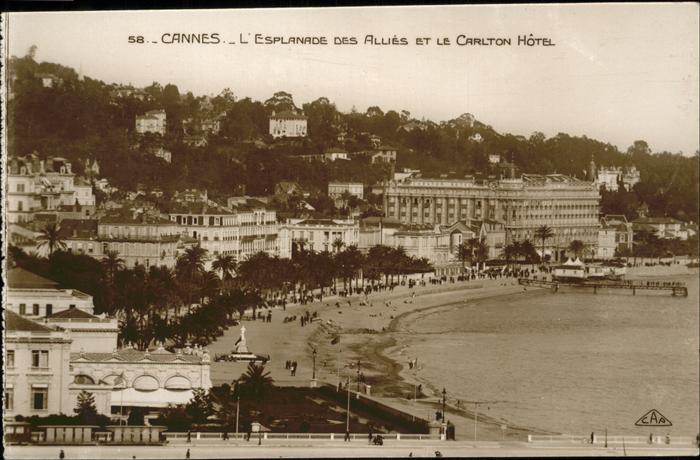 Cannes Alpes-Maritimes L'Esplanade Carlton Hotel