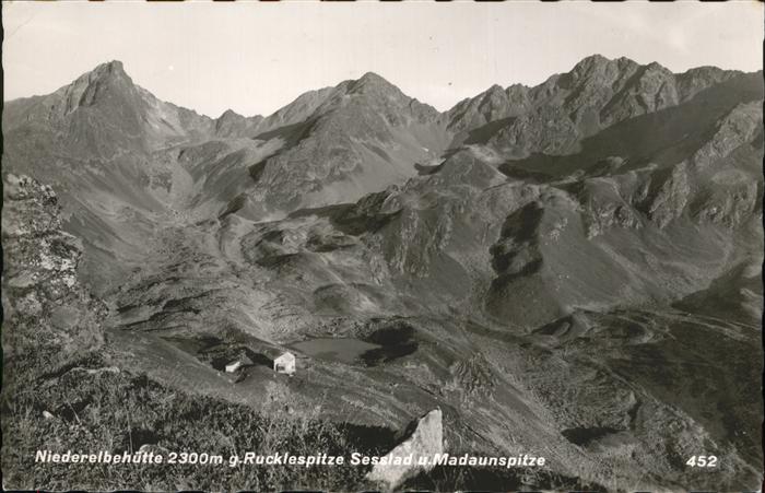 Kappl Tirol Niederelbehuette Rucklespitze Sesslad