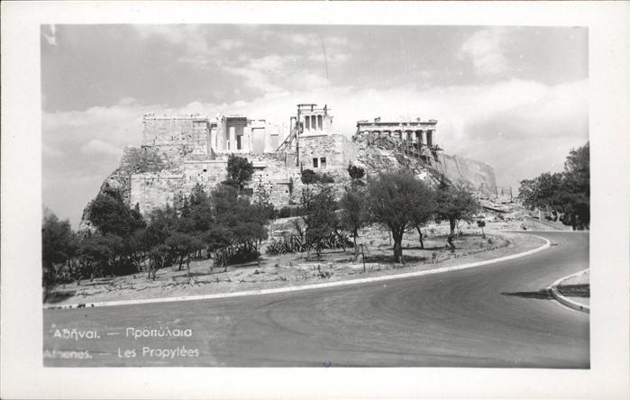 Athenes Athen Les Propylees