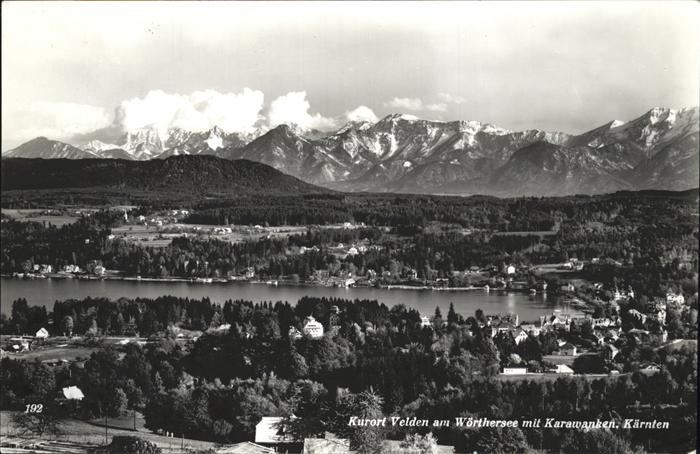 Velden Woerthersee Woerthersee Karawanken Kaernten