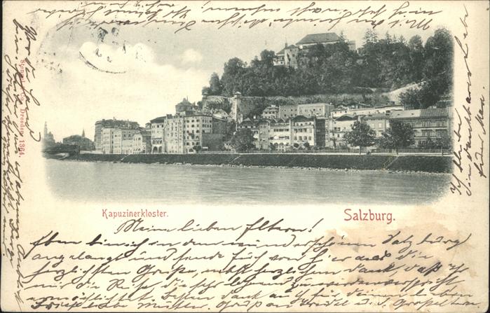 Salzburg Oesterreich Kapuzinerkloster