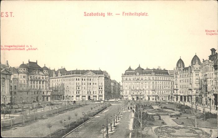 Budapest Szabadsag ter. Freiheitsplatz