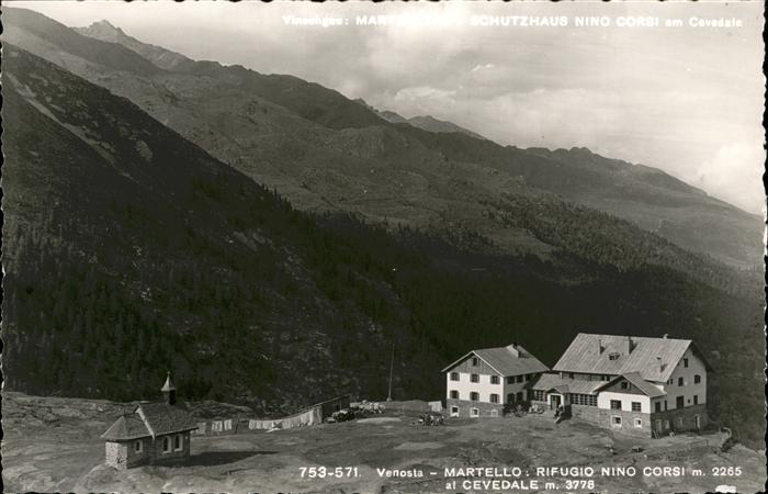 Venosta Martello Rifugio Nino Corsi