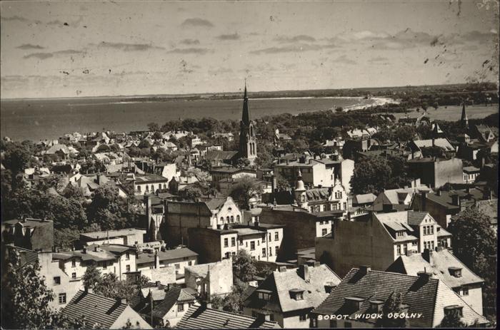 Zoppot Sopot Widok Ogolny