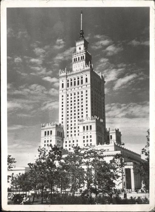 Warszawa Palac Kultury Nauki