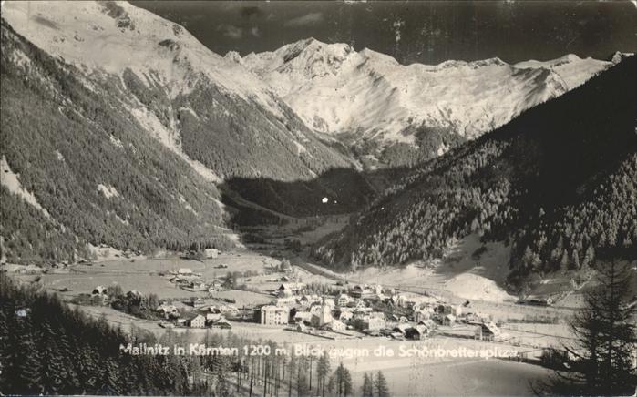 Mallnitz Kaernten Kärnten Schönbretterspitze