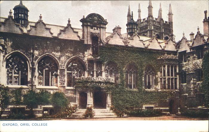 Oxford Oxfordshire Oriel College