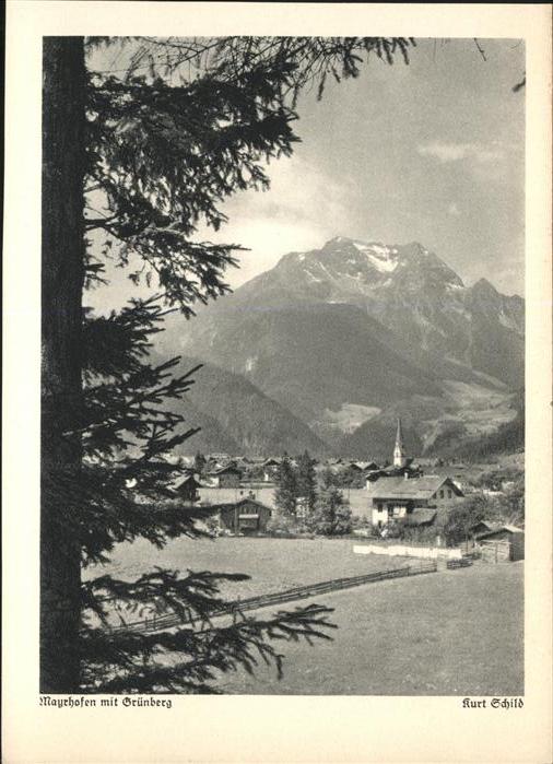 Mayrhofen Zillertal Gruenberg