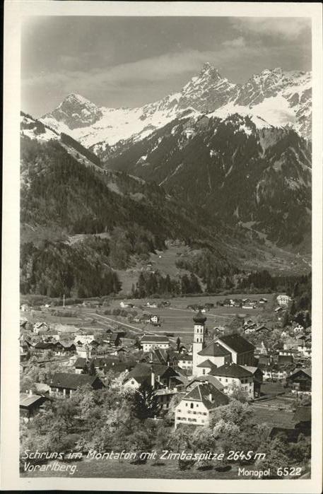 Schruns Vorarlberg Zimbaspitze