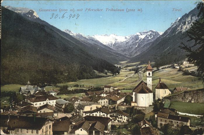Gossensass Suedtirol Tribulaun
