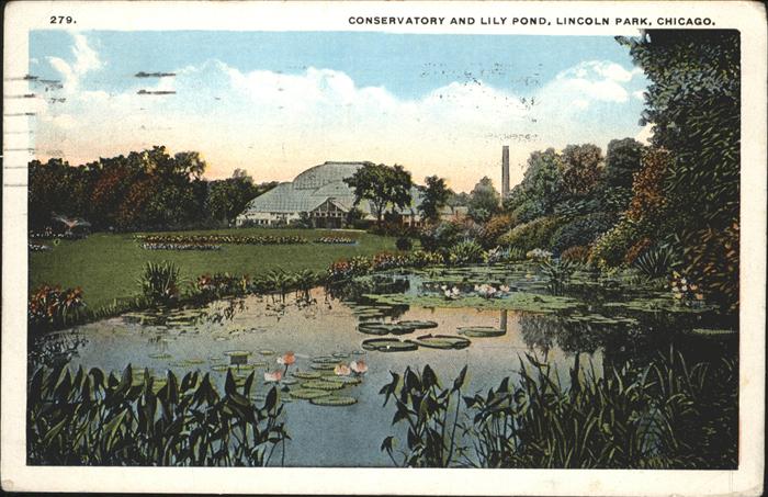 Chicago Heights Conservatory Lily Pond