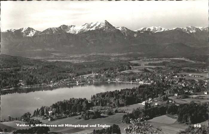 Velden Woerthersee Mittagskogel Triglav