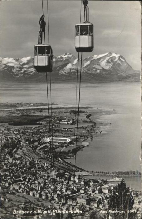 Bregenz Vorarlberg Pfaenderbahn
