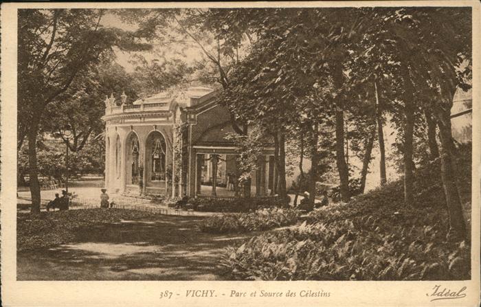 Vichy Allier Parc Source des Celestins