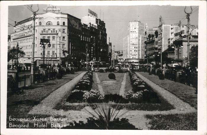 Belgrad Serbien Hotel Balkan