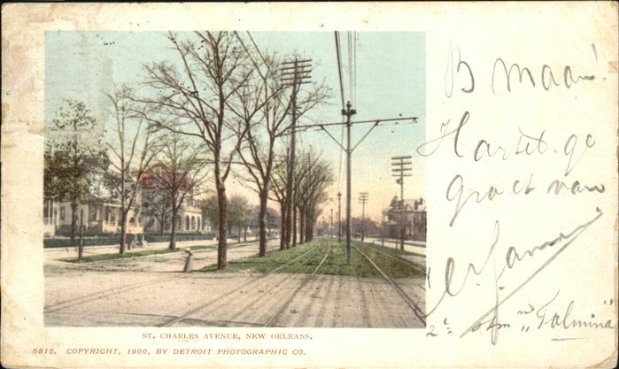 New Orleans Louisiana St Charles Avenue