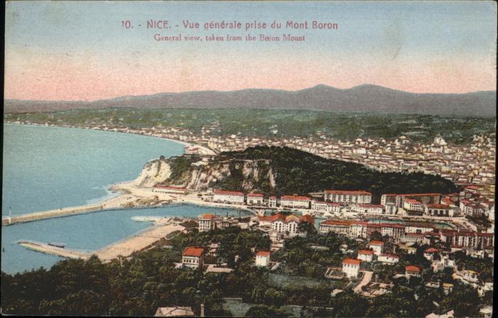 Nice Alpes Maritimes Mont Boron