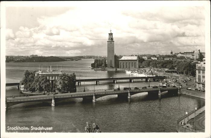 Stockholm bRueCKE sTDSHUSET