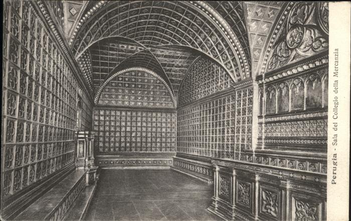 Perugia Sala del Collegio della Mercanzia